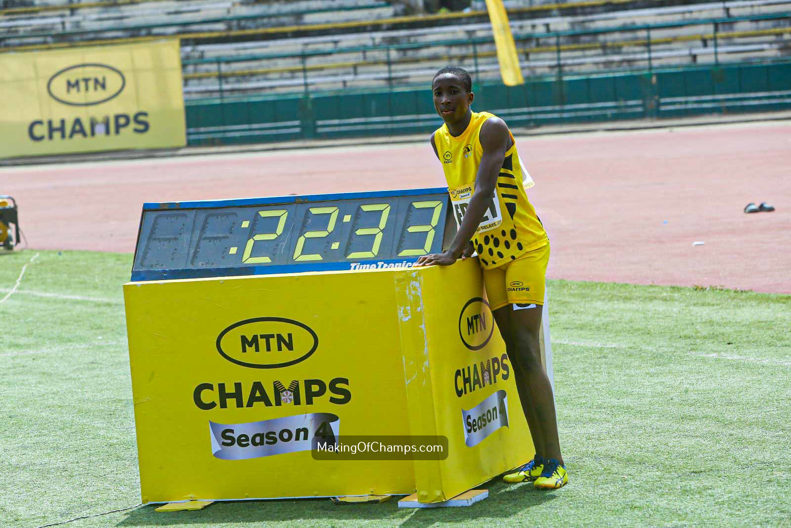 Team MTN's Fervent Edet won the Youth Boys' 100m and 200m.jpg