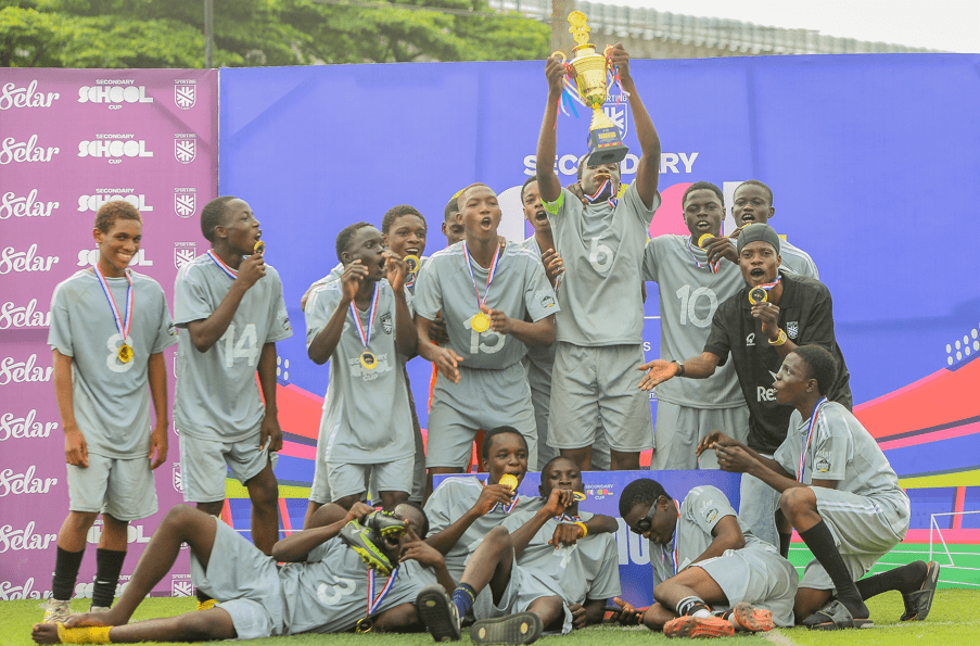 Reign College defeated FTC Yaba 3-0 to win the inaugural Sporting Lagos Secondary School Cup, sweeping the tournament's individual awards in a dominant grassroots football showcase.