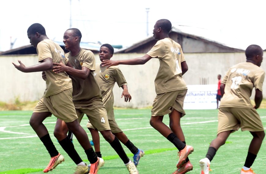 Fortune FA Run Riot in Nathaniel Idowu U-16 League